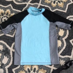 Size 10 boys cat and Jack swim shirt